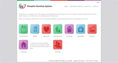 Desktop Screenshot of memphishomelessoptions.org